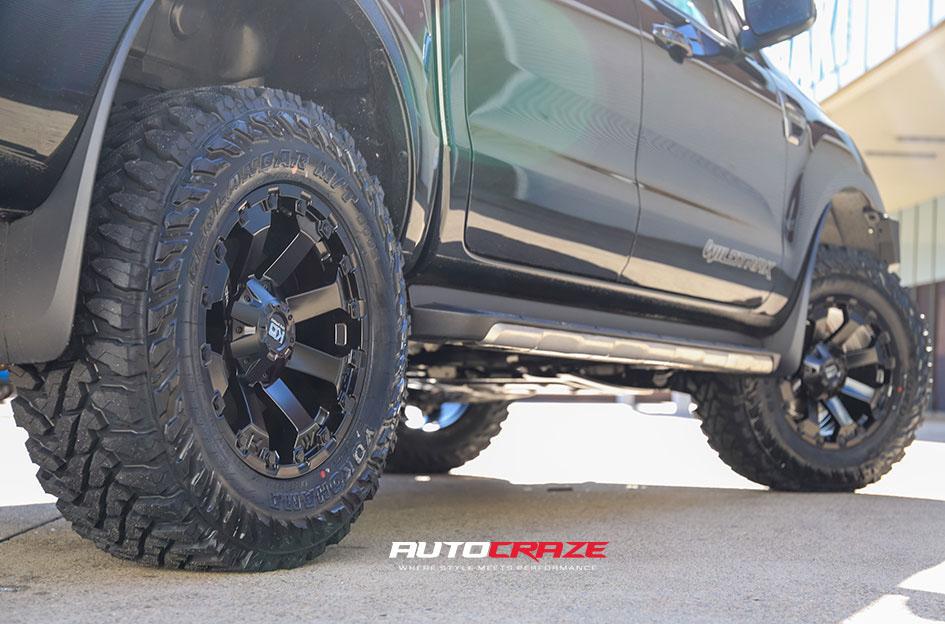 FORD RANGER AMBUSH MATTE BLACK